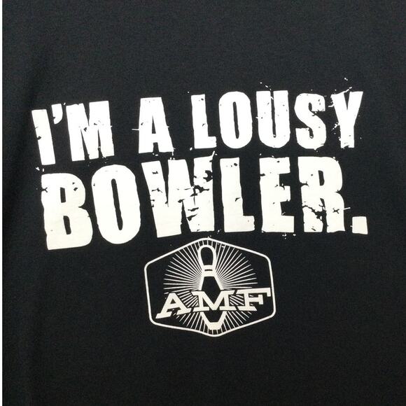 AMF Bowling Tee Shirt Large - Picture 2 of 4